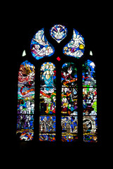 Vitraux chapelle ND de la Clarté de Combrit - Finistère