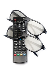 control of 3d TV glasses