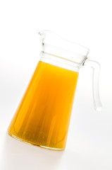 Orange juice glass