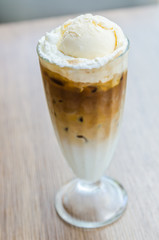 Iced coffee
