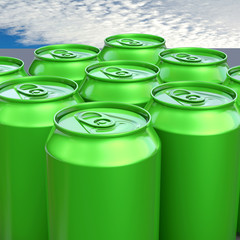 Aluminiumdose - 3d Render