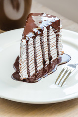 chocolate crepe cake