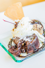 Chocolate lava cake