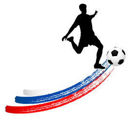 Fototapeta premium Fußball - Russland
