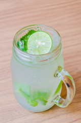 Mint lime soda