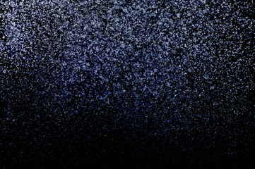 Abstract splashes of water