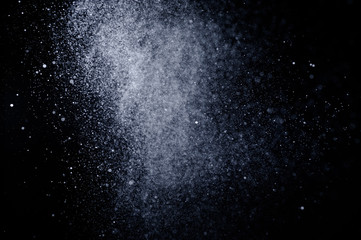 Abstract splashes of water