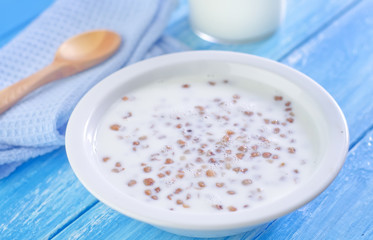 buckwheat with milk