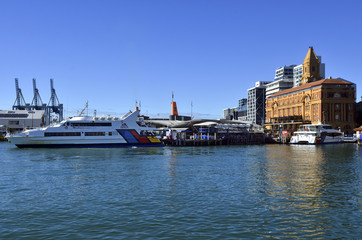 Fototapeta premium Auckland Ferry Terminal - New Zealand