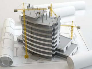 Construction project 3D