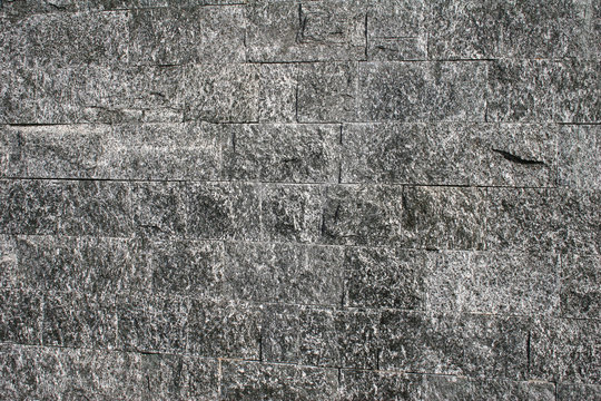 Granitmauer Natur Stein Mauer Haus oder Garten. 