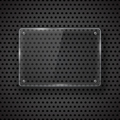 Glass framework. Vector illustration.