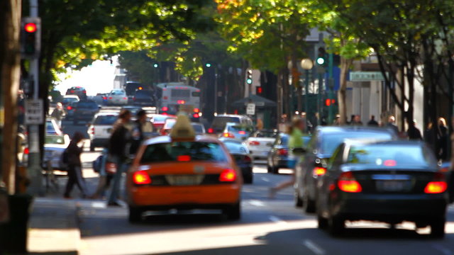 City Pedestrian Traffic