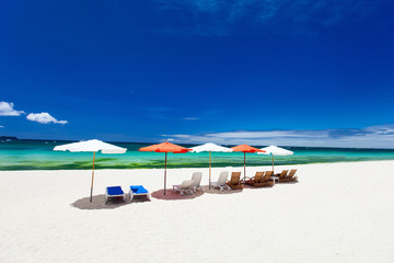 Idyllic tropical beach