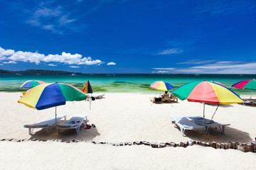 Idyllic tropical beach