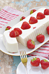 Strawberry and milk b