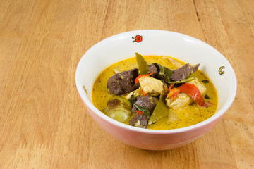 Green Curry with Chicken or Kang Kaew Wan Kai