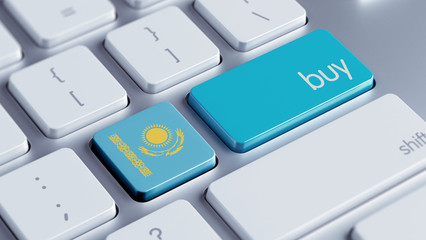 Fototapeta premium Kazakhstan Buy Concept