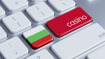 Fototapeta premium Bulgaria Casino Concept