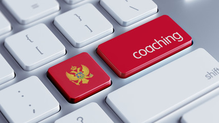 Fototapeta premium Montenegro. Coaching Concept