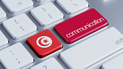 Tunisia  Communication Concept.