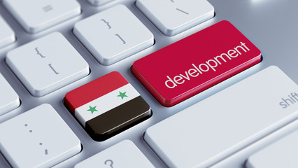 Fototapeta premium Syria Development Concept