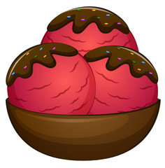 A mouthwatering icecream