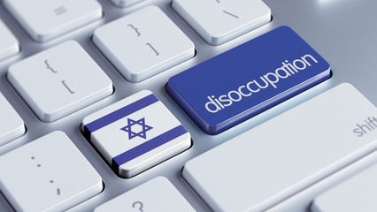 Fototapeta premium Israel Disoccupation Concept