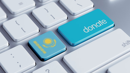 Kazakhstan Donate Concept