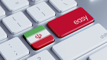 Fototapeta premium Iran Easy Concept
