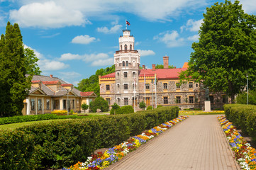 Castle in Sigulda - obrazy, fototapety, plakaty