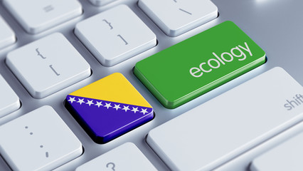 Fototapeta premium Bosnia and Herzegovina. Ecology Concept