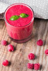 Raspberry smoothie