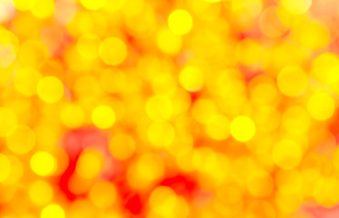 yellow bokeh colorful background