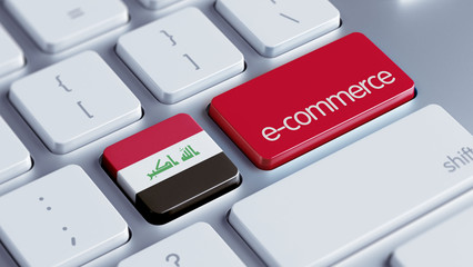 Fototapeta premium Iraq E-Commerce Concept