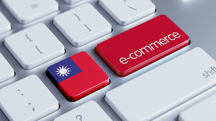Fototapeta premium Taiwan E-Commerce Concept