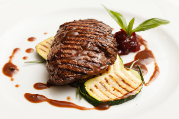 grilled steak