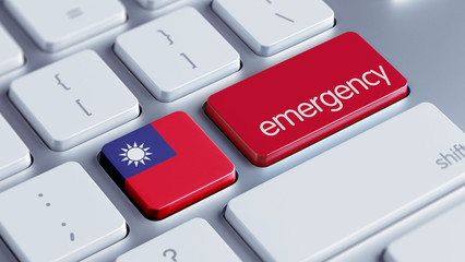 Taiwan Emergency Concept