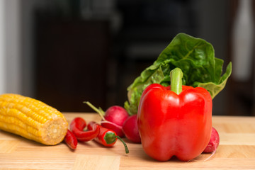 Vegetable Kitchen Background
