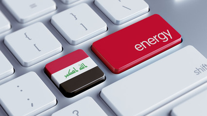 Fototapeta premium Iraq Energy Concept