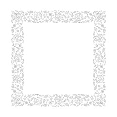 Floral vignette for your design