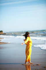 Woman at the beach