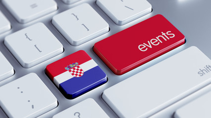 Croatia. Events Concept