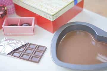 プレゼントとチョコレート