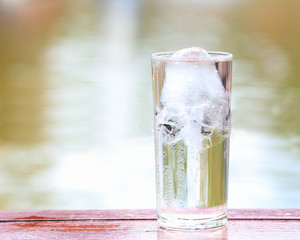 Glass of water