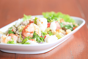 Seafood salad