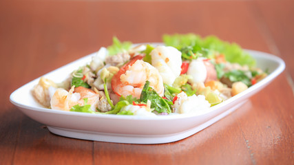 Seafood salad