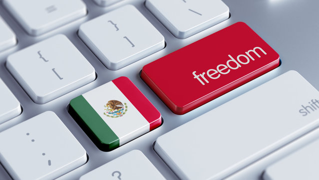 Mexico. Freedom Concept