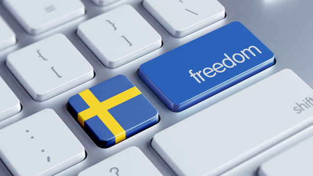 Sweden Freedom Concept