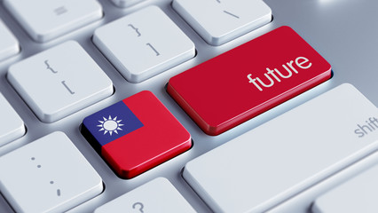 Fototapeta premium Taiwan Future Concept